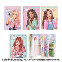 TOP MODEL Dress Me Up For One Day Sticker Book 32 Pages - 1Pc