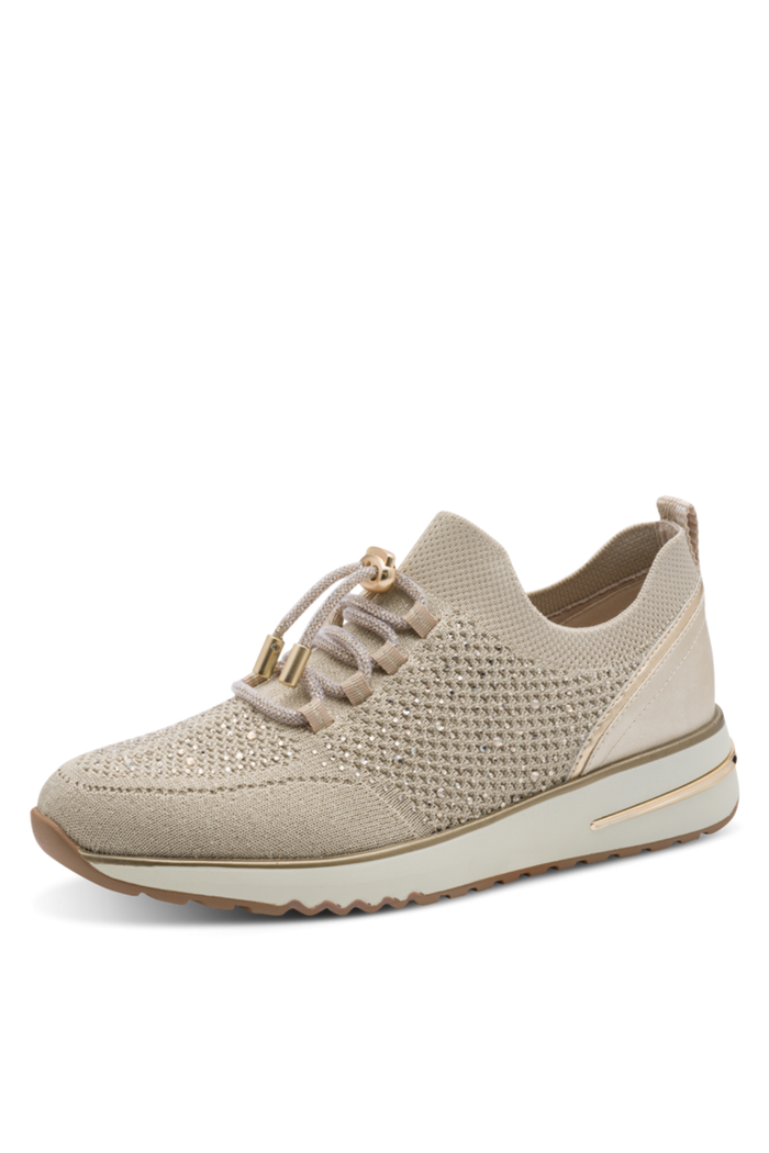 MARCO TOZZI Slip-on Trainer - Dune Sparkle