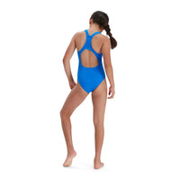 SPEEDO Girl's ECO Endurance+ Medalist Junior Swimsuit - Blue