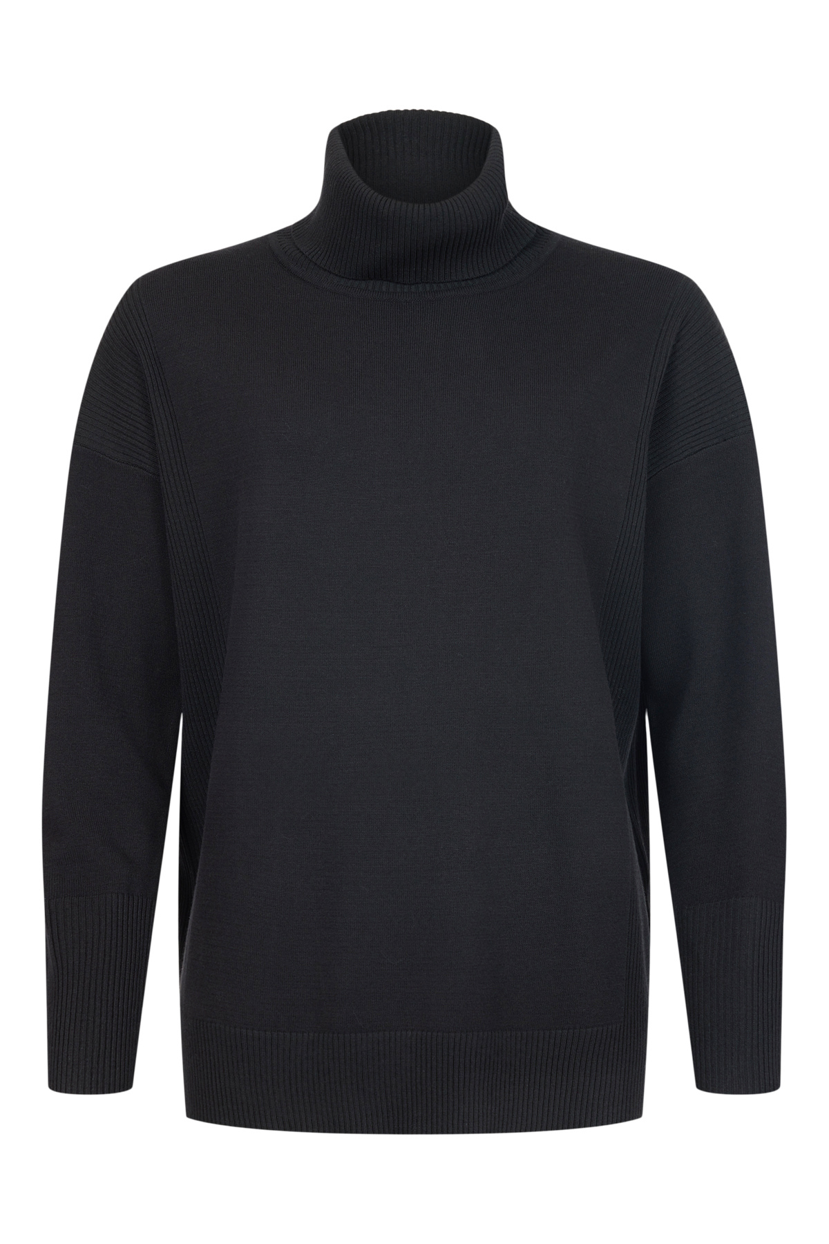 SUNDAY Turtleneck Jumper - Black