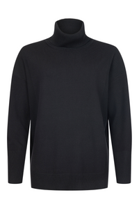 SUNDAY Turtleneck Jumper - Black