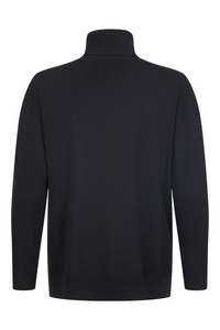 SUNDAY Turtleneck Jumper - Black