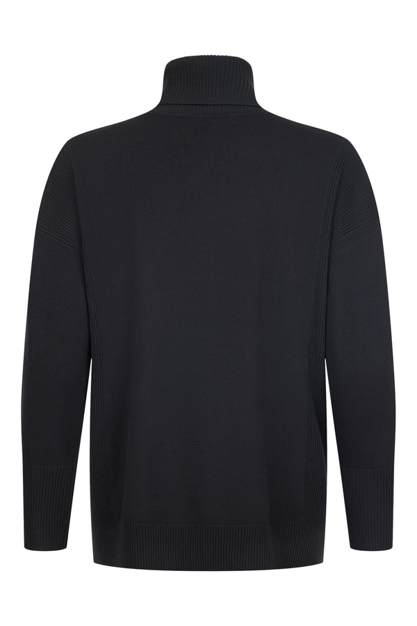 SUNDAY Turtleneck Jumper - Black