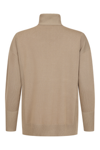SUNDAY Turtleneck Jumper - Toffee