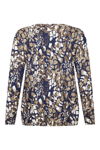 SUNDAY Print Long Sleeves Top