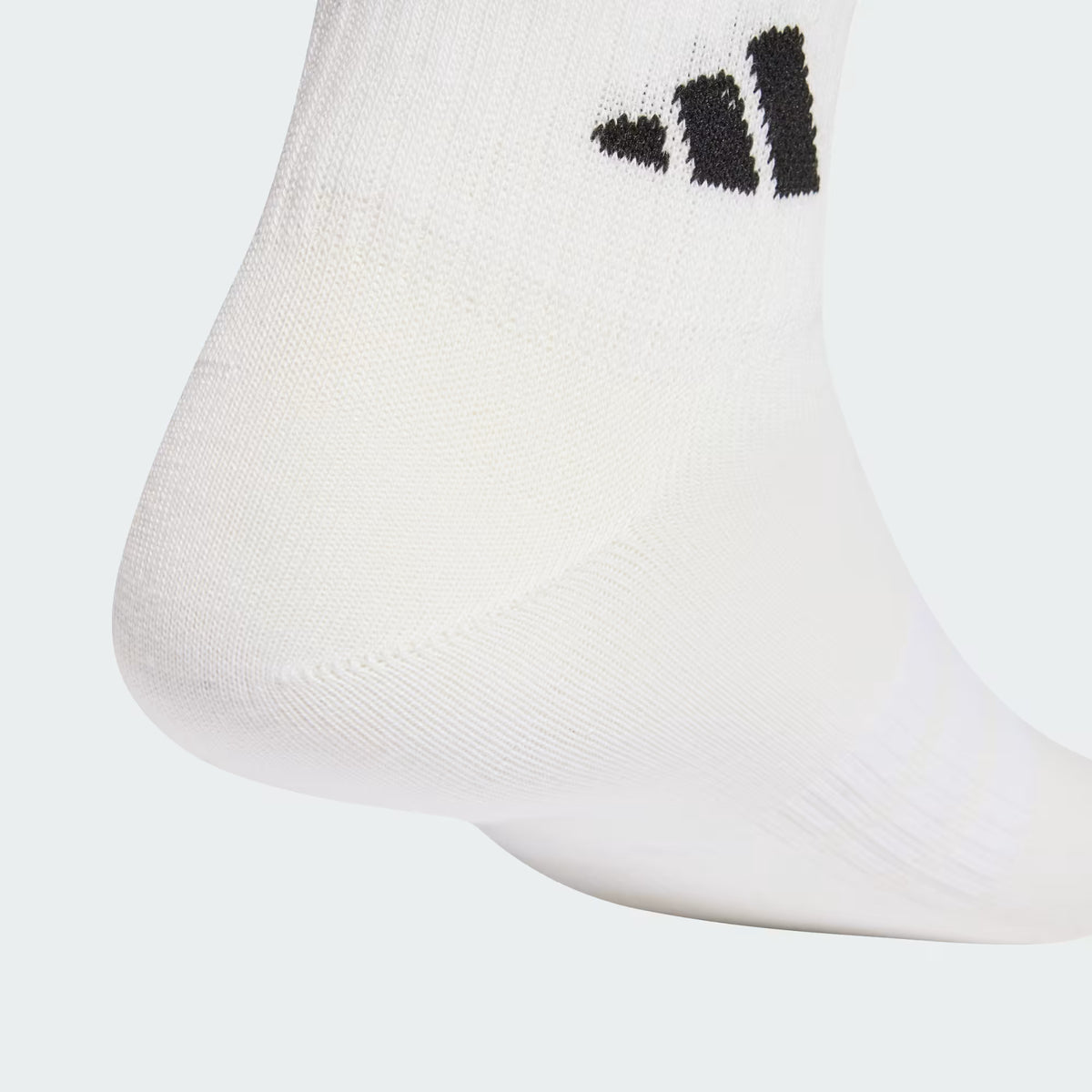 ADIDAS Thin & Light Sports Ankle Socks 3-Pack - White | JZ0528