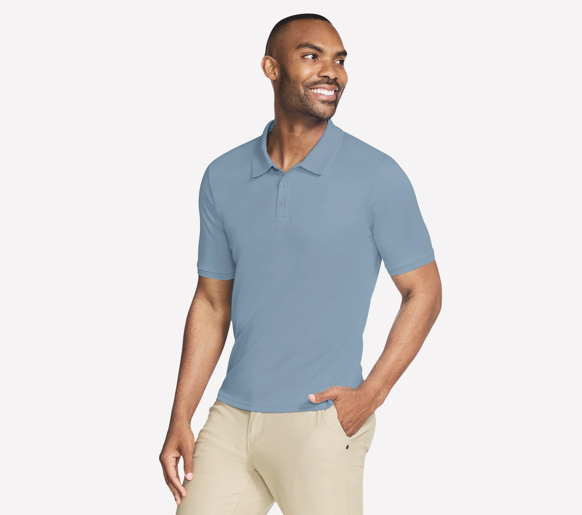 SKECHERS Off Duty Men's Polo Shirt - Blue