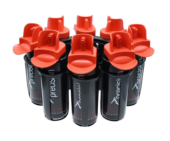 PRECISION 8 1L Hygiene Water Bottles & Oval Carrier