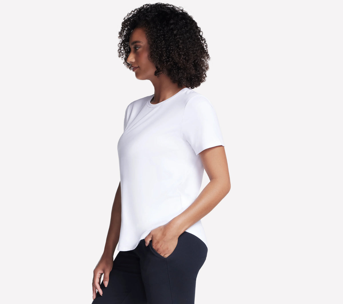 SKECHERS Go Dri Swift T-Shirt - White