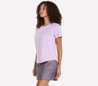 SKECHERS Go Dri Swift T-Shirt - Mauve