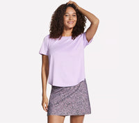 SKECHERS Go Dri Swift T-Shirt - Mauve