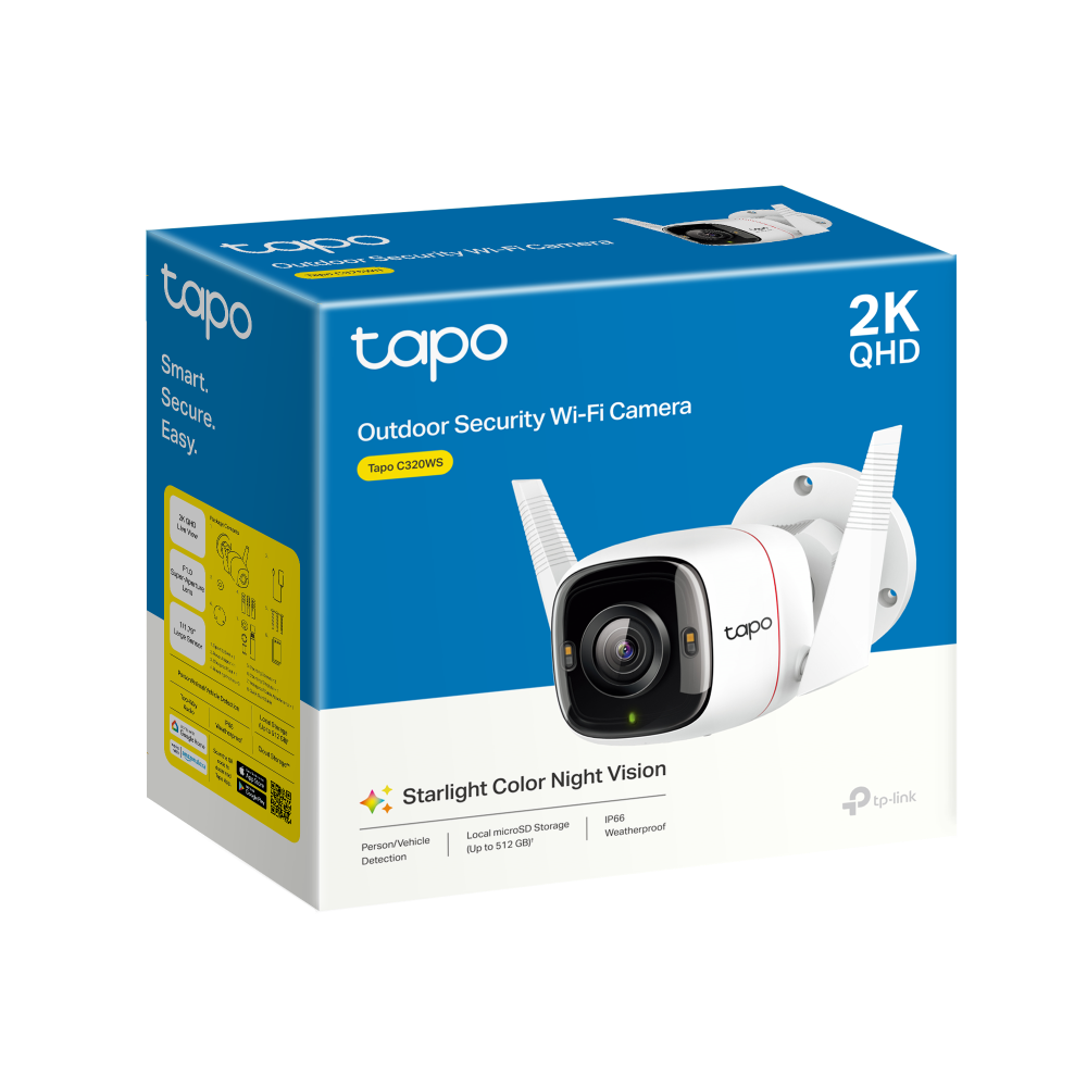 TP-Link Tapo C320WS Outdoor Security Wi-Fi Camera