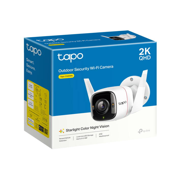 TP-Link Tapo C320WS Outdoor Security Wi-Fi Camera