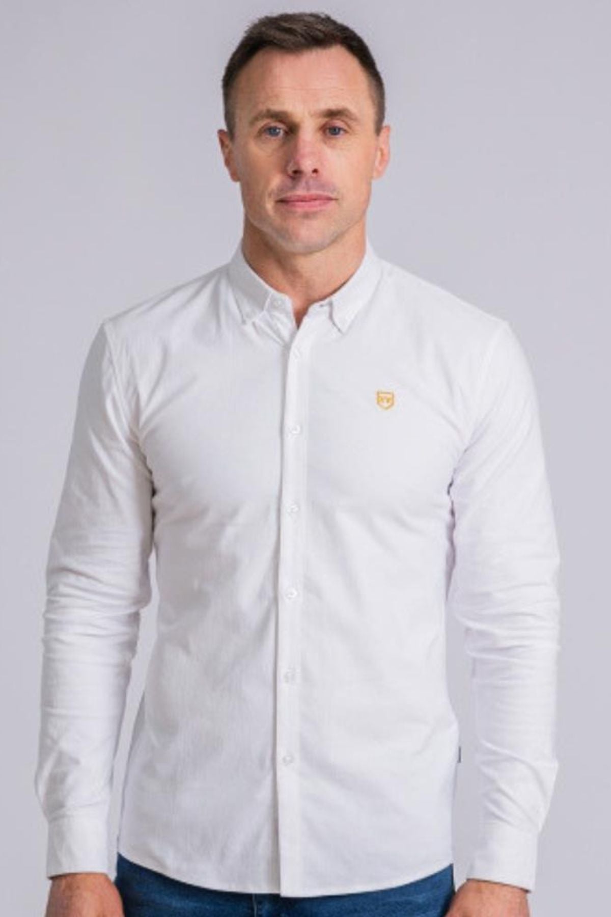 XV KINGS by Tommy Bowe Tesoni LS Shirt - White