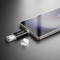 INTENSO Twist Line Flash Drive USB-A & USB-C 128GB