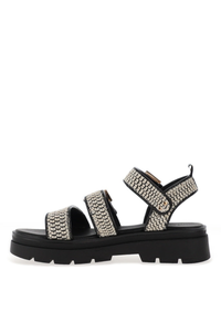 UNA HEALY Something Strap Chunky Sandals - Black