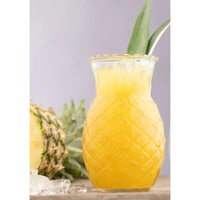 RAVENHEAD Entertain Pineapple-Shaped Tropical Cocktail Glasses – Set of 2