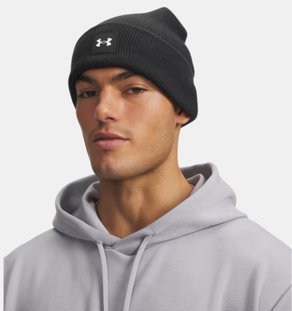 UNDER ARMOUR Half Time Unisex Cuff Beanie - Black