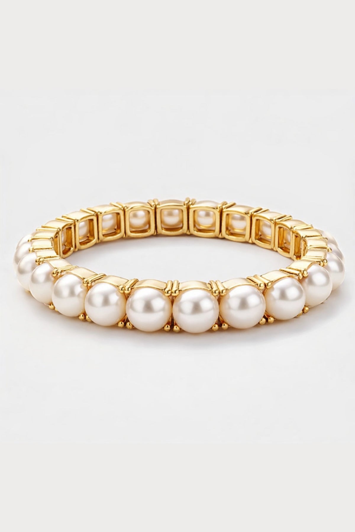 LAVEESHA Pearl and Gold Bracelet
