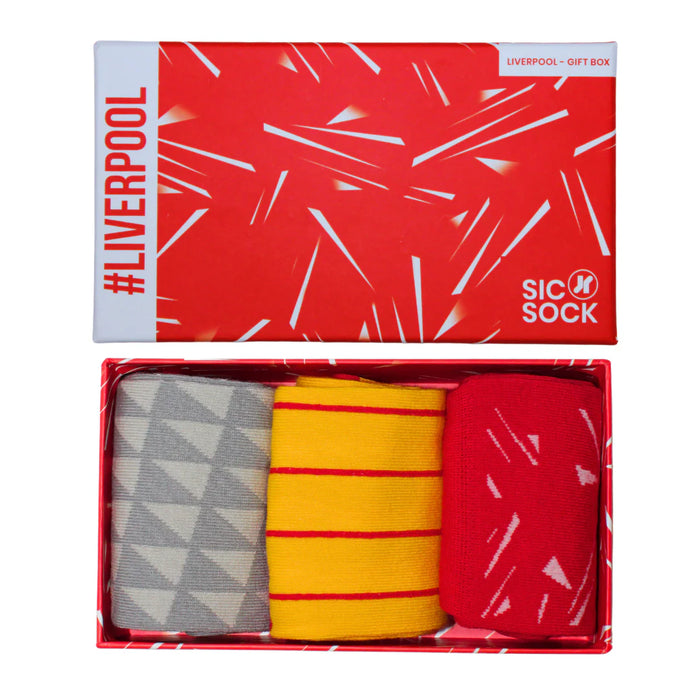 SICSOC : Retro Shirt Socks - Liverpool