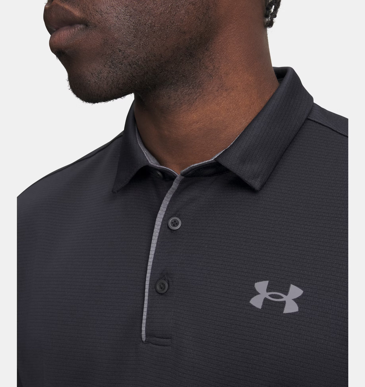 UNDER ARMOUR Men's Tech Polo - Black