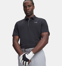 UNDER ARMOUR Men's Tech Polo - Black
