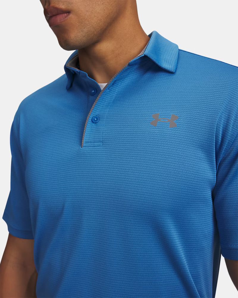 UNDER ARMOUR - Tech Men's Polo Shirt - Blue