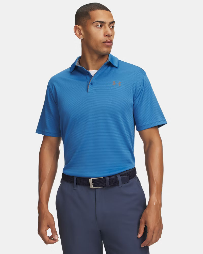 UNDER ARMOUR - Tech Men's Polo Shirt - Blue
