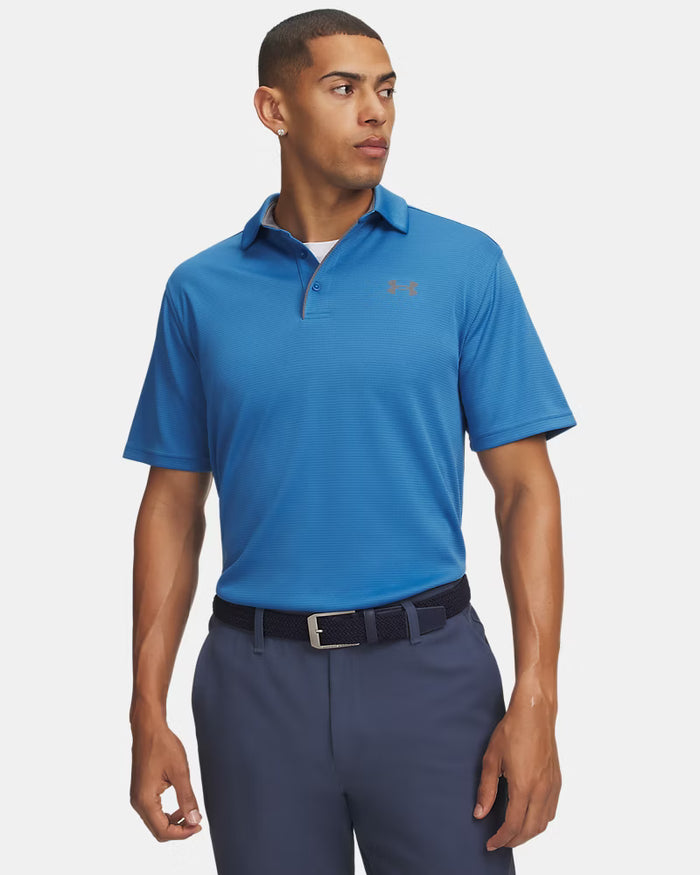UNDER ARMOUR - Tech Men's Polo Shirt - Blue