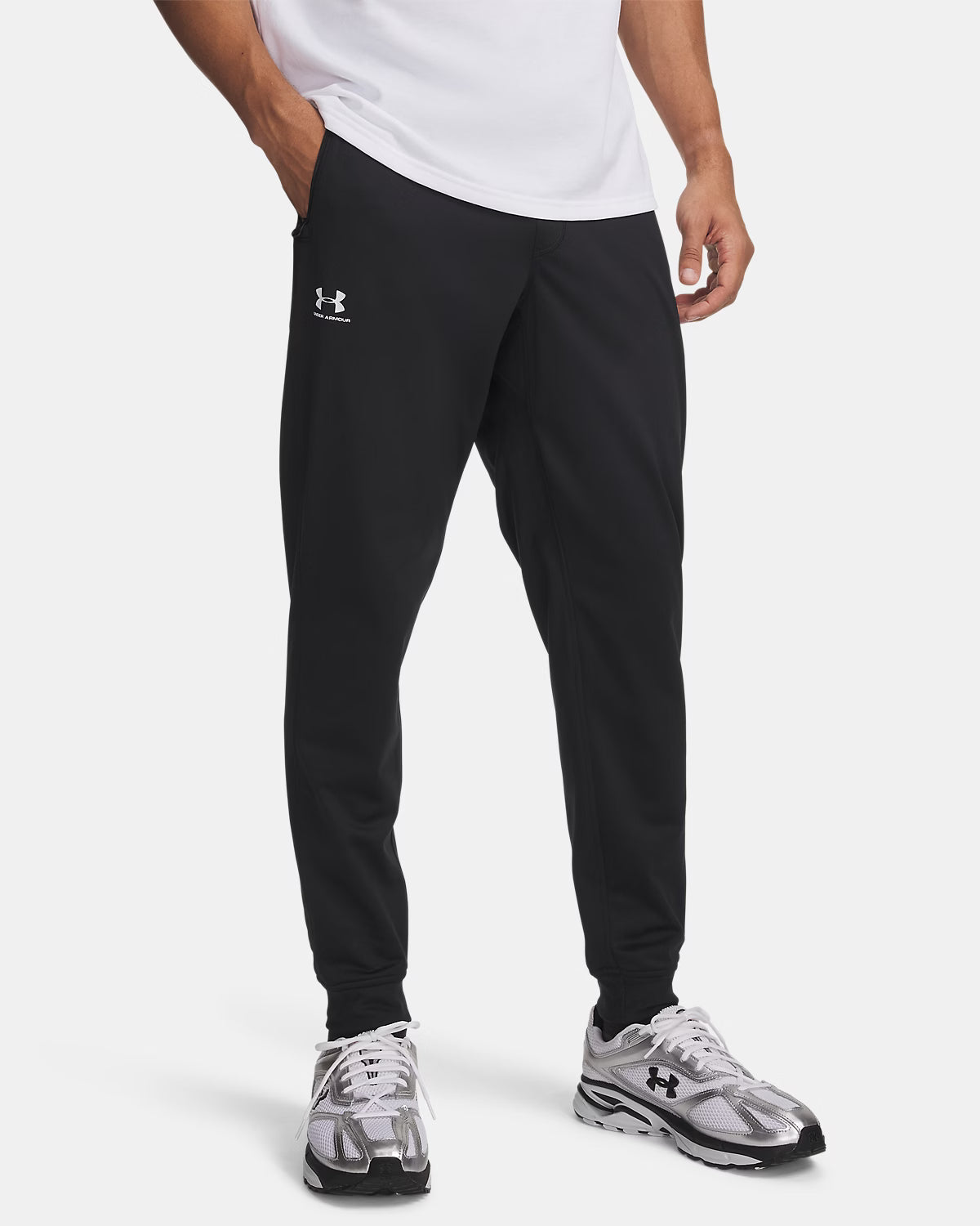 UNDER ARMOUR Men's Sportstyle Joggers - Black | 1290261 001
