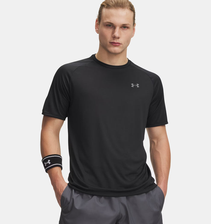 UNDER ARMOUR Men's Tech 2.0 T-Shirt - Black