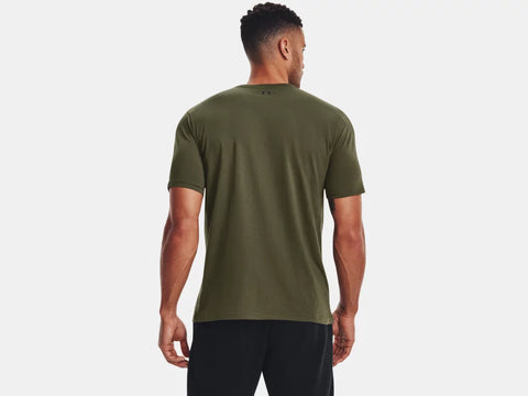 UNDER ARMOUR : Sportstyle Left Chest SS T-Shirt - Green