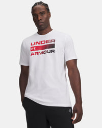 UNDER ARMOUR Men's Team Issue Wordmark T-Shirt - White