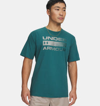 UNDER ARMOUR Men's Team Issue Wordmark T-Shirt - Green