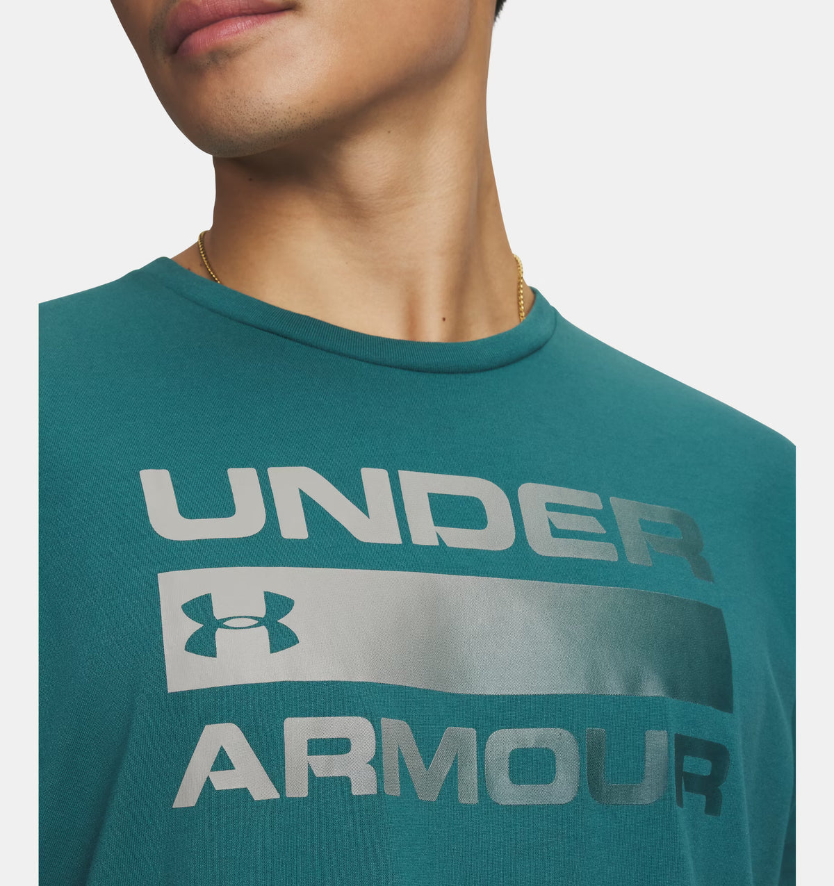 UNDER ARMOUR Men's Team Issue Wordmark T-Shirt - Green