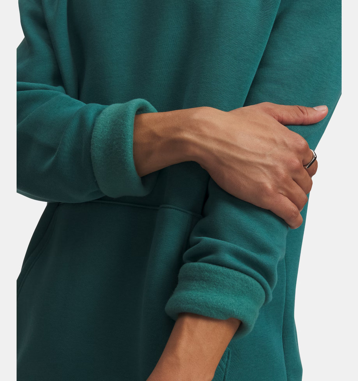 UNDER ARMOUR Men's Icon Fleece Hoodie - Green
