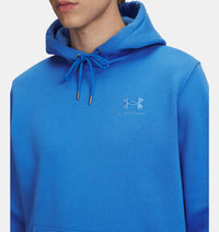 UNDER ARMOUR Men's Icon Fleece Hoodie - Blue