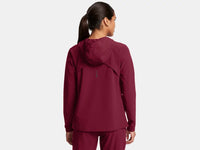 UNDER ARMOUR Woman's OutRun The Storm Jacket - Burgundy