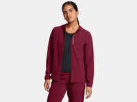 UNDER ARMOUR Woman's OutRun The Storm Jacket - Burgundy