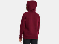 UNDER ARMOUR Women's Rival Fleece Hoodie - Burgundy