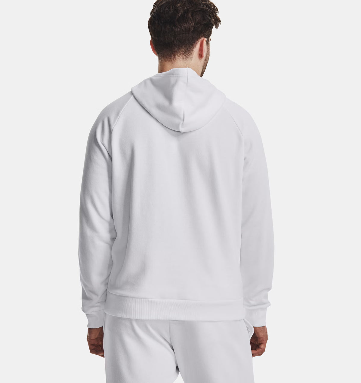 UNDER ARMOUR Men's Rival Fleece Hoodie - White