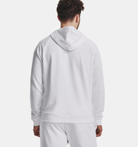 UNDER ARMOUR Men's Rival Fleece Hoodie - White