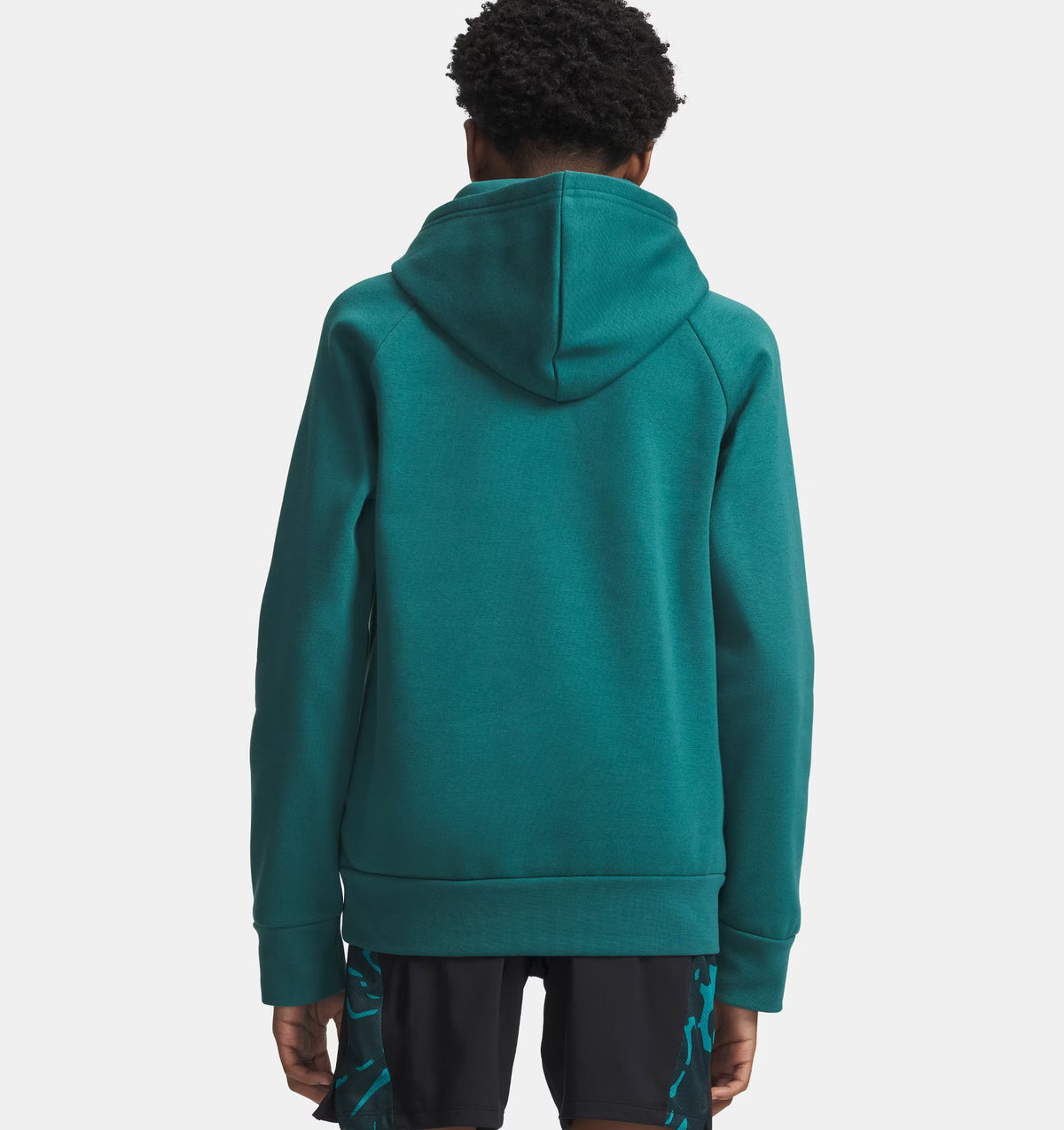 UNDER ARMOUR Boys' Rival Fleece Hoodie - Teal