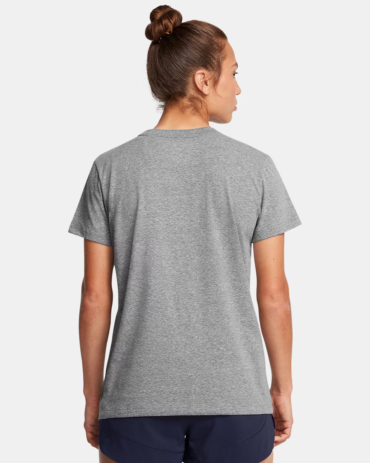 UNDER ARMOUR Women's Rival Core T-Shirt - Grey