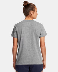 UNDER ARMOUR Women's Rival Core T-Shirt - Grey