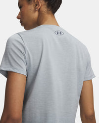 UNDER ARMOUR Women's Tech Twist T-Shirt - Blue Fog