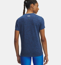 UNDER ARMOUR Women's Tech Twist SS T-Shirt - Blue