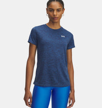 UNDER ARMOUR Women's Tech Twist SS T-Shirt - Blue