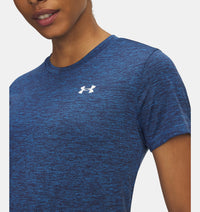 UNDER ARMOUR Women's Tech Twist SS T-Shirt - Blue