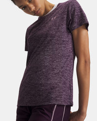 UNDER ARMOUR Women's Tech Twist T-shirt - Purple